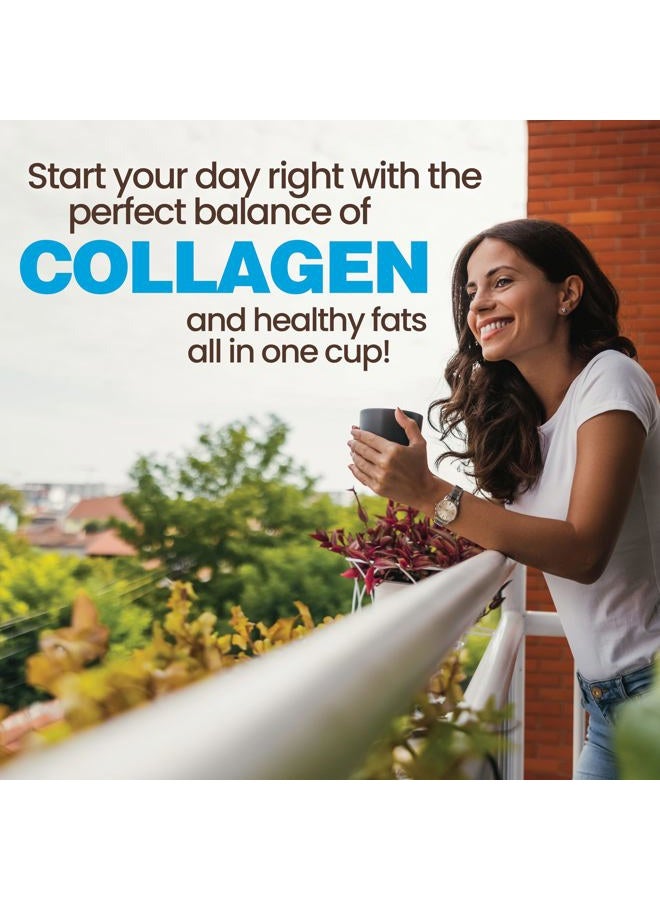 Rapid Fire Rapidfire Collagen Creamer Natural Flavor - 214 Grams (20 Servings), For Hair Skin Nail Health, With MCT Oil + Grass Fed Butter + Himalayan Salt, Keto Friendly Diet - Image 3